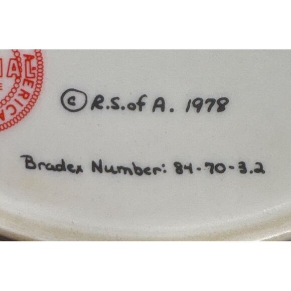 Limited Edition Norman Rockwell The Cobbler Plate By Knowles 1978 - Picture 6 of 6